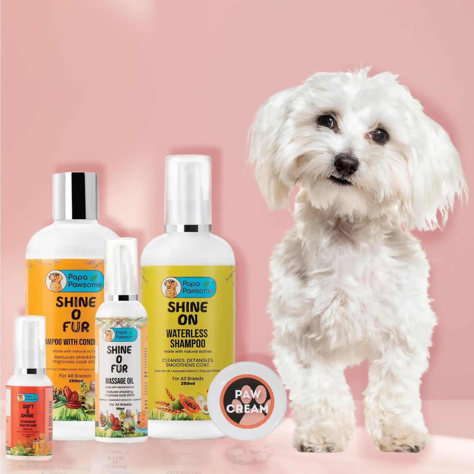 Maltese Complete Grooming kit Papa Pawsome